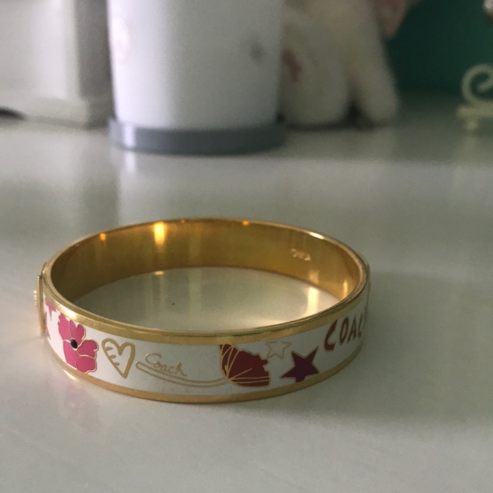 Coach Poppy Bangle bracelet